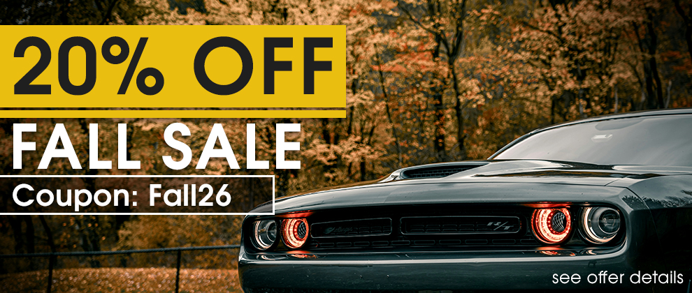 20% Off Fall Sale - Coupon Fall26 - see offer details