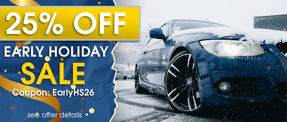 25% Off Early Holiday Sale - Coupon EarlyHS26 - see offer details
