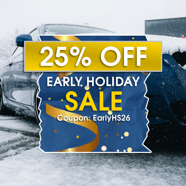 25% Off Early Holiday Sale - Coupon EarlyHS26