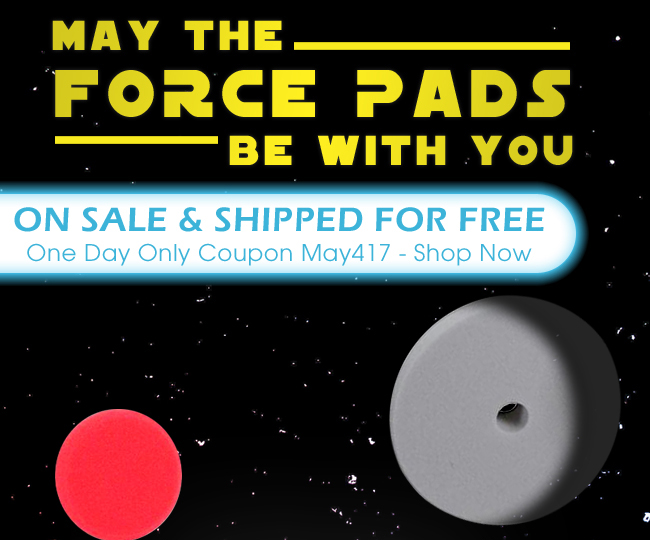 May The Force Pads Be With You, On sale And Shipped For Free - One Day Only Coupon May417 - Shop Now