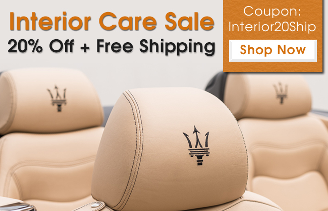 Interior Care sale 20% off + Free Shipping - Coupon: Interior20Ship - Shop Now
