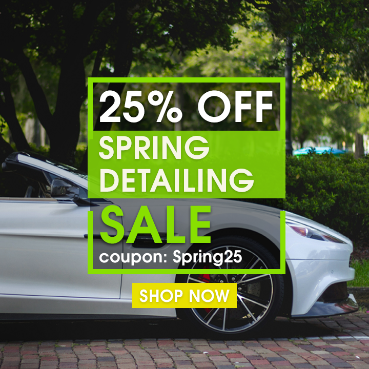 Spring Detailing Booking Your BIG 25% OFF Spring Savings Are Here!