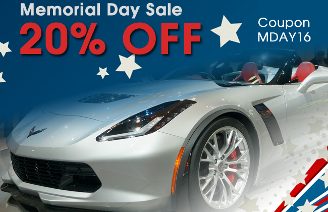 20% Off Memorial Day Sale! Coupon MDAY16