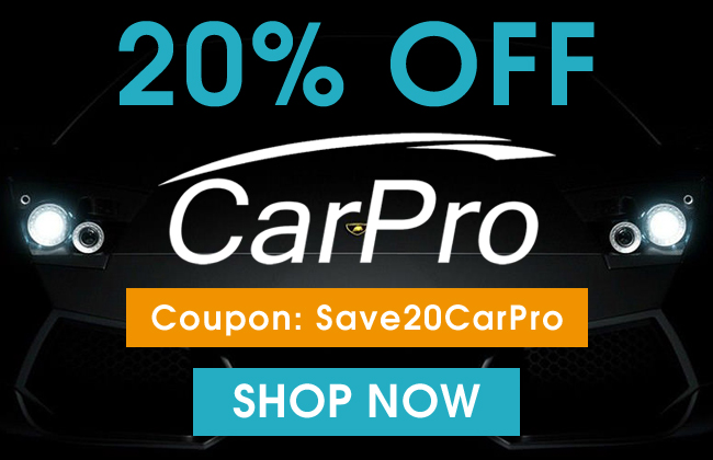 20% Off CarPro - Coupon: Save20CarPro - Shop Now