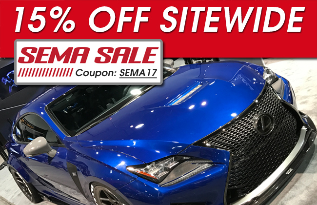 15% Off Sitewide SEMA Sale - Coupon: SEMA17