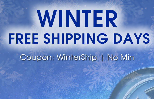Winter Free Shipping Days - Coupon: WinterShip - No Min