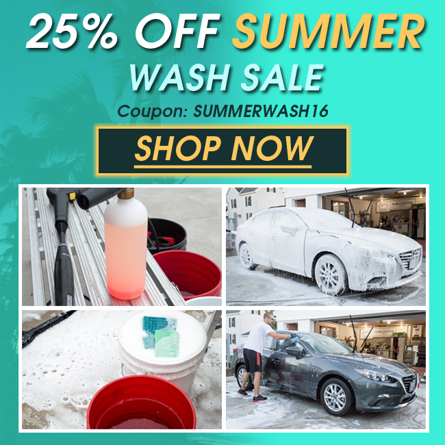 25% Off Summer Wash Sale - Coupon SUMMERWASH16 - Shop Now
