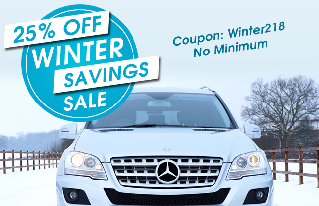 25% Off Winter Savings Sale - Coupon Winter218 - No Minimum