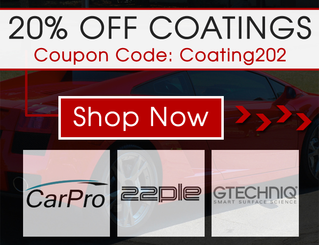 20% Off Coatings Sale