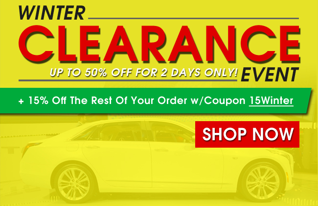 Winter Clearance Event - Up To 50% Off For 2 Days Only + 15% Off The Rest Of Your Order With Coupon 15Winter - Shop Now