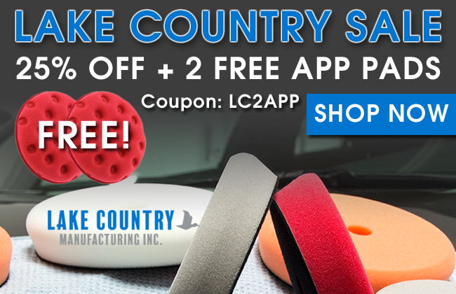 Lake Country Sale - 25% Off + 2 Free App Pads - Coupon: LC2APP - Shop Now