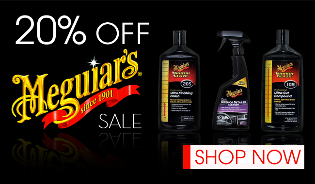20% Off Meguiar's Sale
