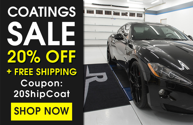 Coatings Sale - 20% Off + Free Shipping - Coupon 20ShipCoat - Shop Now