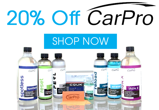 20% Off CarPro Sale!