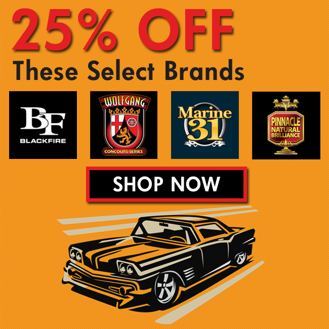 25% Off Blackfire, Pinnacle, Marine 31, & Wolfgang - Shop Now