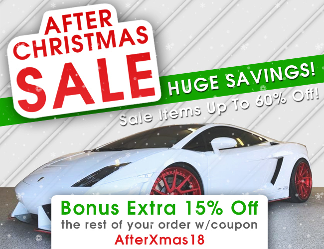 After Christmas Sale - Huge Savings - Sale Items Up To 60% Of - Bonus Extra 15% Off The Rest Of Your Order w/Coupon AfterXmas18