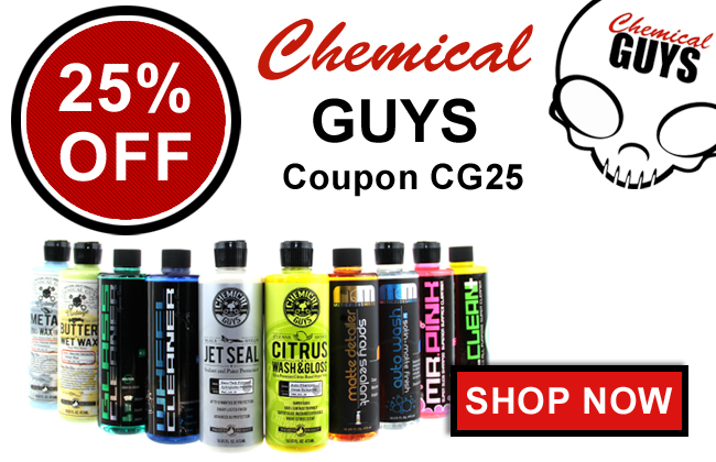 25% Off Chemical Guys