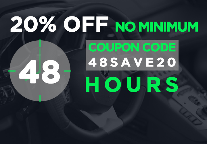 20% Off No Minimum - Coupon Code 48Save20 - 48 Hours Only