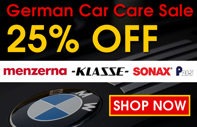 25% Off German Car Care Sale