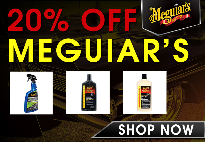 20% Off Meguiar's - Shop Now