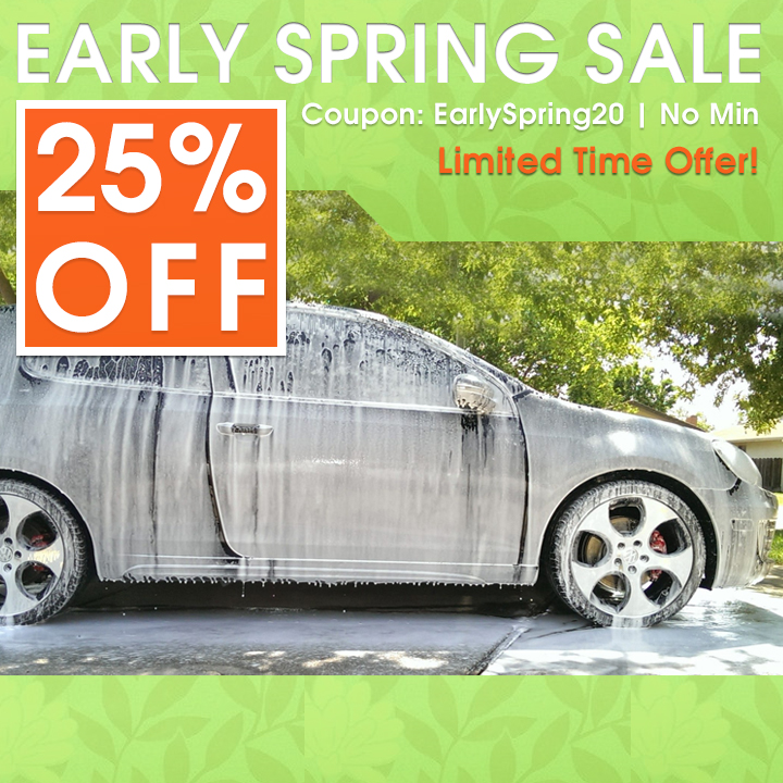 Early Spring Sale - 25% Off Coupon EarlySpring20 - Limited Time Offer