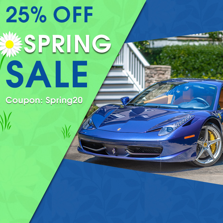 25% Off Spring Sale - Coupon Spring20