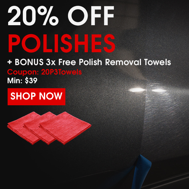20% Off Polishes + Bonus 3x Free Polish Removal Towels - Coupon 20P3Towels - Min $39 - Shop Now