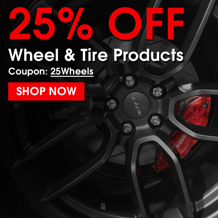 25% Off Wheel and Tire Products - Coupon 25Wheels - Shop Now