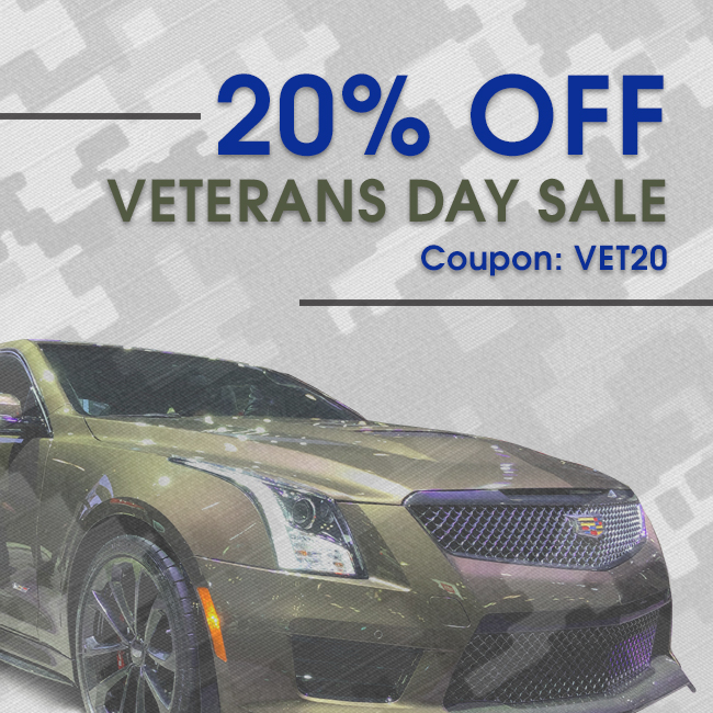 20% Off Veterans Day Sale - Coupon Vet20 - see offer details