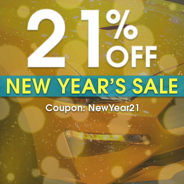 21% Off New Year's Sale - Coupon NewYear21