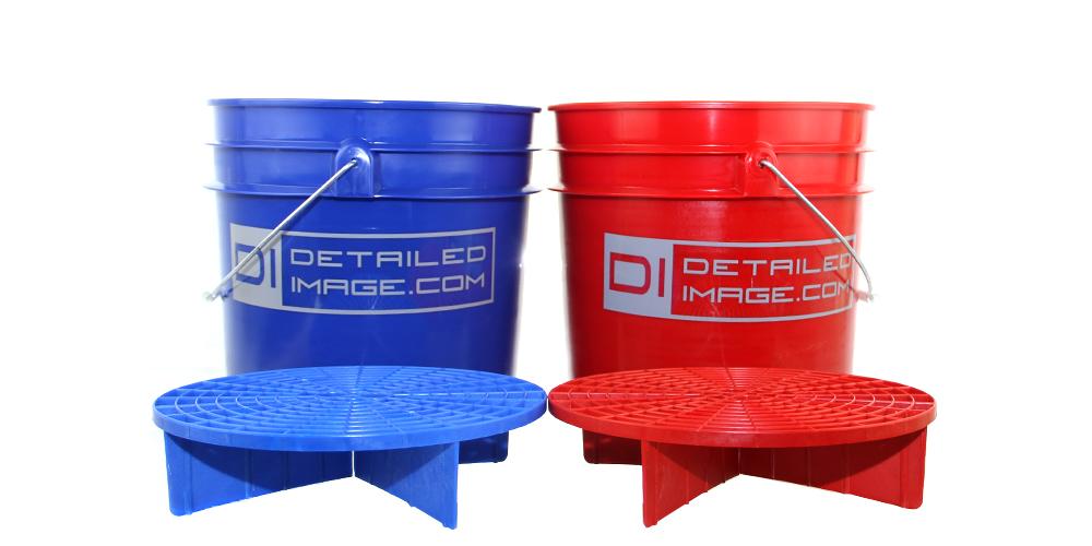 2x 3.5 Gallon Buckets & 2x Grit Guards Kit