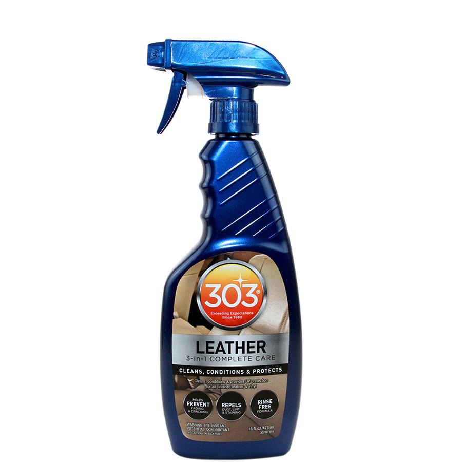 303 Automotive Leather 3 in 1 Complete Care - 16 oz - Detailed Image