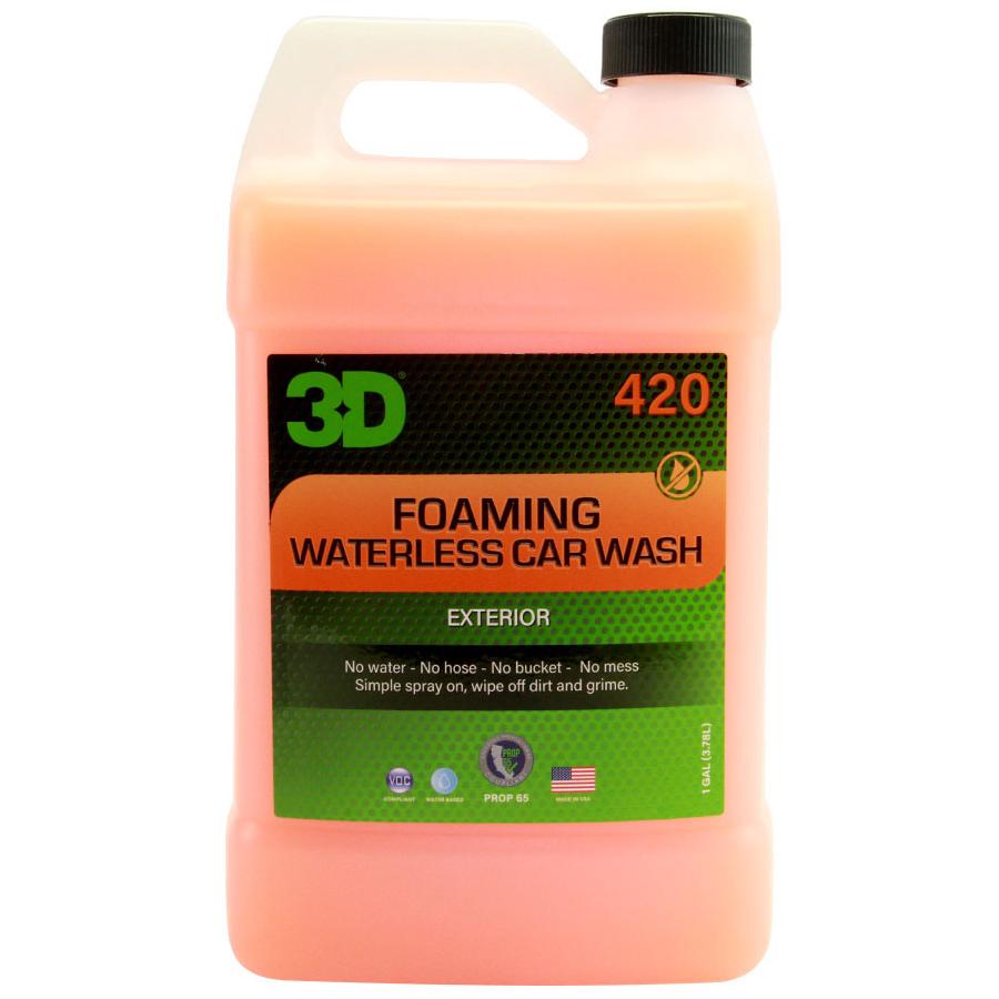 3D Foaming Waterless Car Wash 128 oz Detailed Image