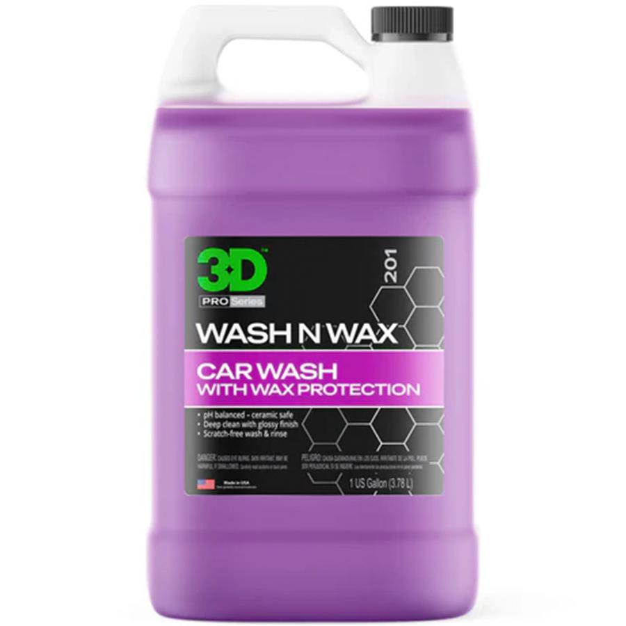 3D Wash N Wax - 128 oz - Detailed Image