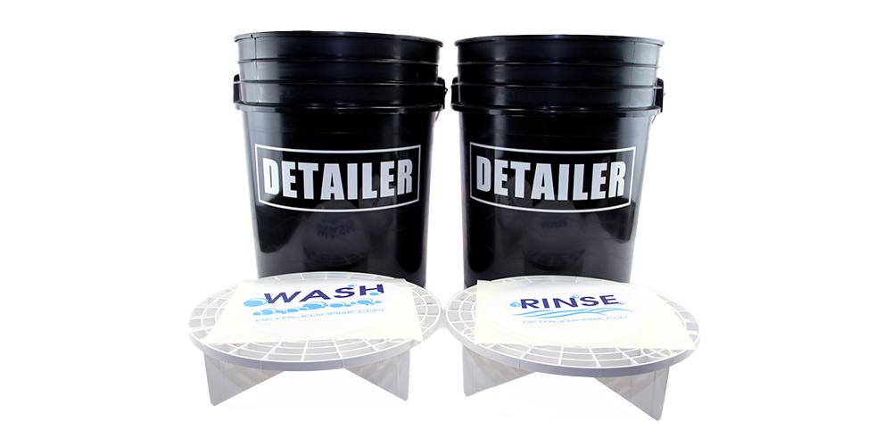 Detailer 5 Gallon Bucket & Grit Guard Kit
