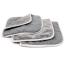 Autofiber Double Flip Glass Towel Gray 3 pack