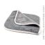 Autofiber Double Flip Glass Towel Gray 3 pack - 8" x 8" Alternative View