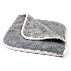 Double Flip Glass Towel Gray