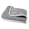 Autofiber Double Flip Glass Towel Gray - 8" x 8"