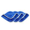 Autofiber Double Flip Rinseless Car Wash Towel Blue 3 pack - 8" x 8"