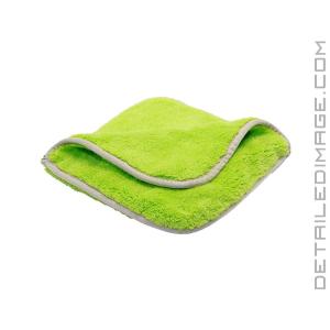Autofiber Double Flip Rinseless Car Wash Towel Green - 8" x 8"