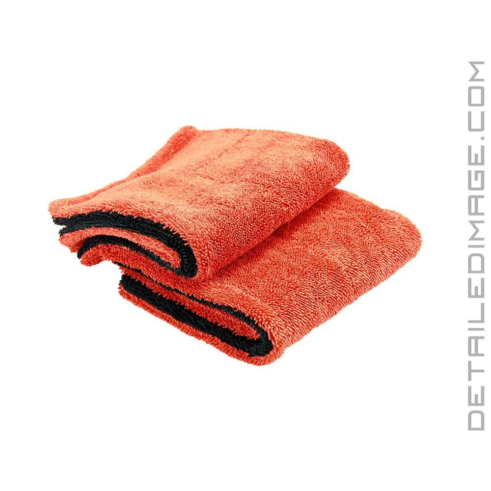 Lint-Free Cotton Car Wash Towel - Red - 16 x 25