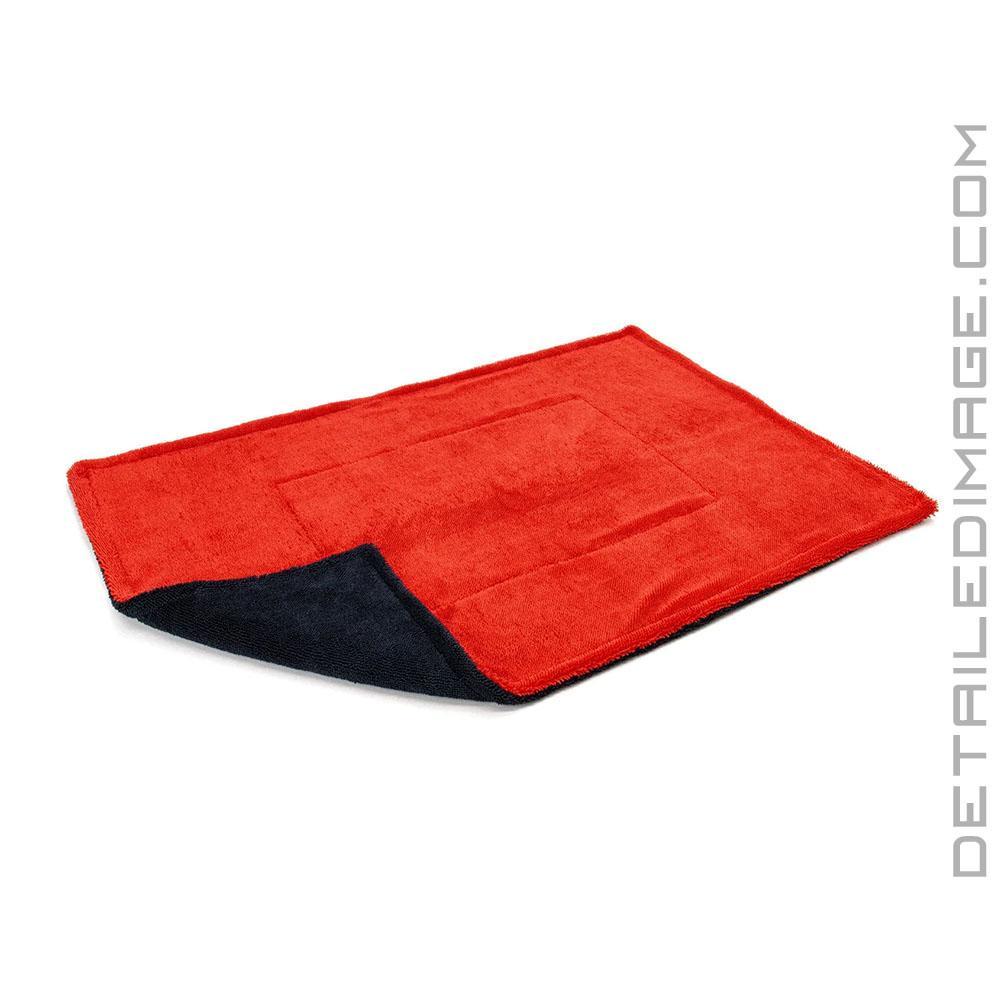 Autofiber Dreadnought Max XL | Triple Layer Car Drying Towel | 20x40 | 1 Pack, Blue/Red