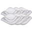 Autofiber Glass Flip Microfiber Waffle Window Towel 6 pack