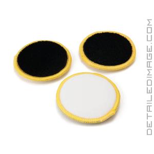 Autofiber UFO Leather, Plastic, and Vinyl Orbital Pads 3 pack - 3"