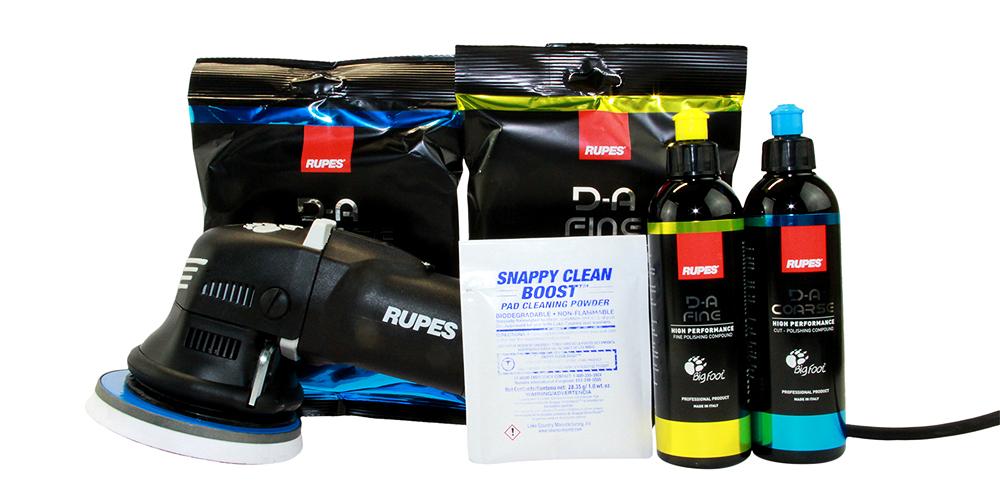 Rupes BigFoot Polisher Duetto and Polish Kit