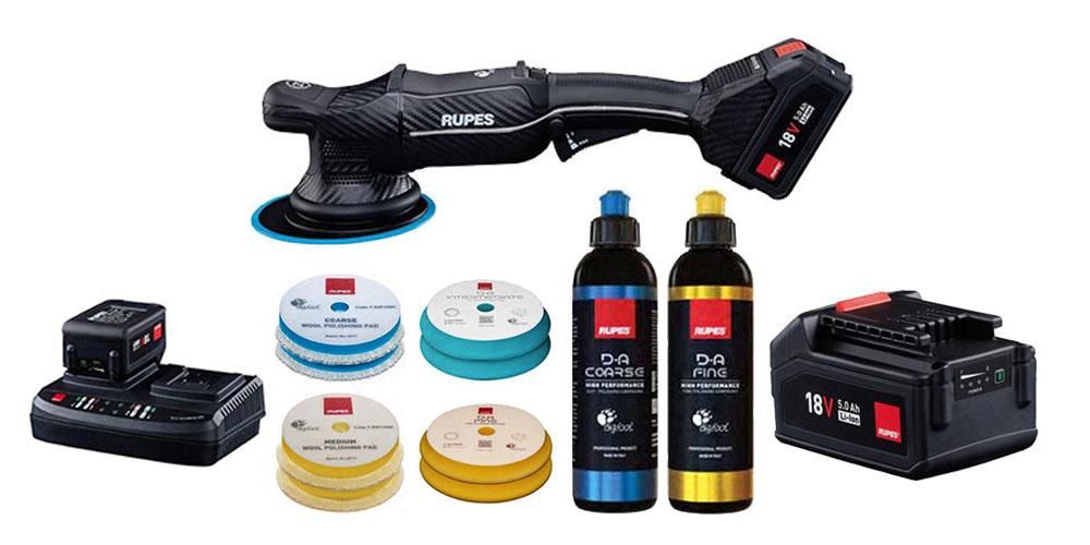 Rupes BigFoot iBrid HLR21 Basic Kit and Free Battery