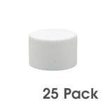 Blowout Plastic Cap 25 pack