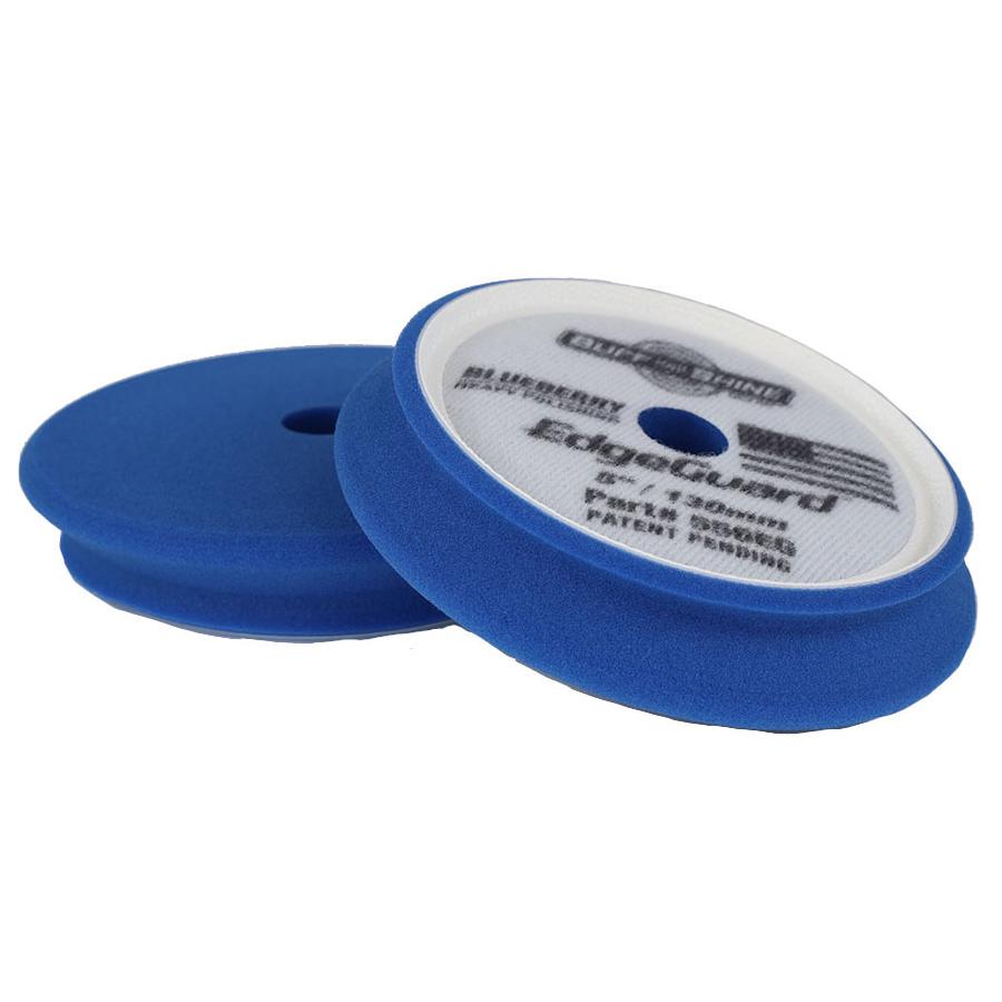 Buff and Shine EdgeGuard Blueberry Heavy Polishing Pad 5" Detailed