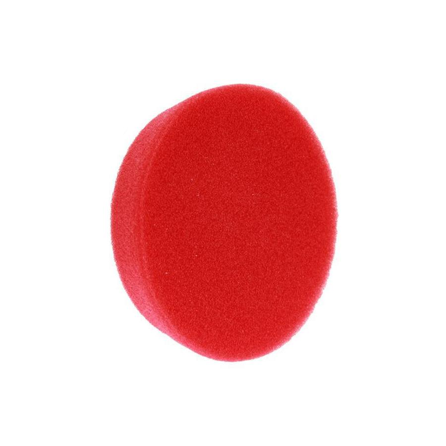 Buff and Shine Standard Orbital Red Final Finishing Pad 3" Detailed